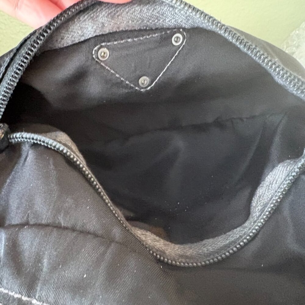 Prada Nylon Crossbody or Belt Bag – Black Tessuto w/ Triangle Logo - Picture 9 of 9